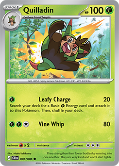 Quilladin | Chaos Rising | TCG Card Database