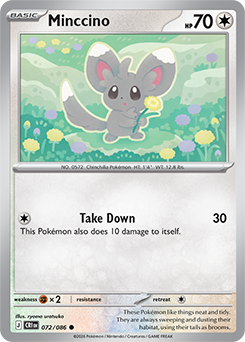 Minccino | Chaos Rising | TCG Card Database