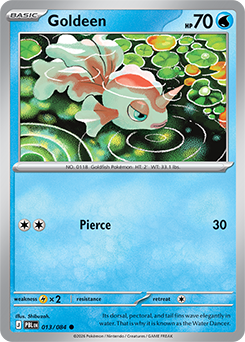Goldeen Pokémon card
