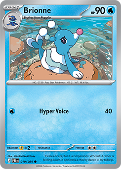 Brionne Pokémon card