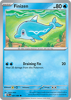 Finizen Pokémon card