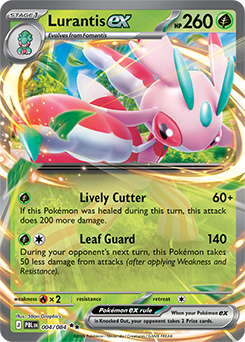 Lurantis ex Pokémon card