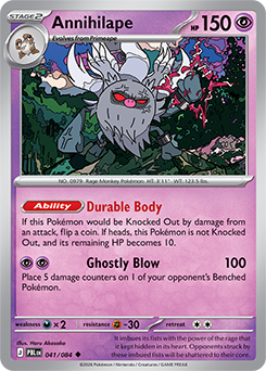 annihilape pokemon cards Pokmon TCG: ex Box  Wyntercreek & Collectibles Card Number / Rarity Pokemon Trading Card Game SV4a