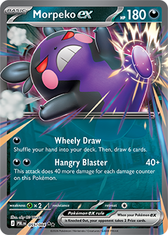 Morpeko ex | Pitch Black | TCG Card Database