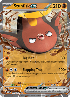 Stunfisk ex | Ascended Heroes | TCG Card Database