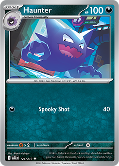 Haunter | Phantasmal Flames | TCG Card Database