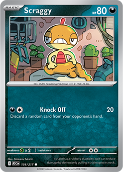 Scraggy | Ascended Heroes | TCG Card Database