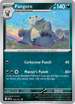 Pangoro | Ascended Heroes | TCG Card Database
