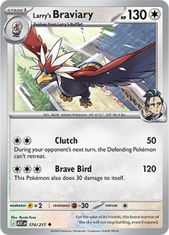 pokemon braviary card Braviary (155/086) – PokeGuard main image 0