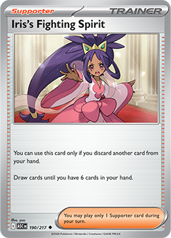 pokemon trading card game fighting club pupils Iris's Spirit | Ascended Heroes Pokemon Trading Card Game Gameboy