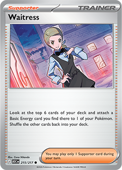 Waitress | Ascended Heroes | TCG Card Database