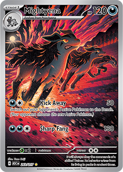 Mightyena | Ascended Heroes | TCG Card Database