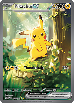 Pikachu ex | Ascended Heroes | TCG Card Database