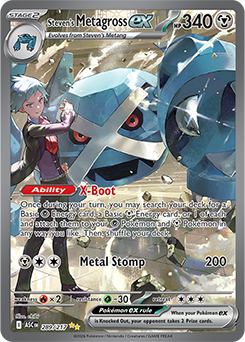 Steven's Metagross ex | Ascended Heroes | TCG Card Database