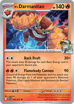 Galarian Darmanitan | Darkness Ablaze | TCG Card Database