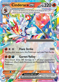 Cinderace ex | Ascended Heroes | TCG Card Database