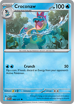 Croconaw | Ascended Heroes | TCG Card Database