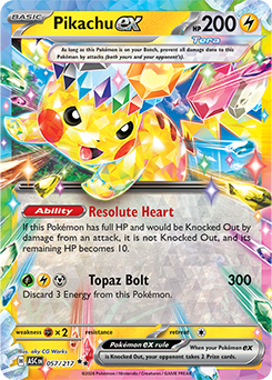 Pikachu ex | Ascended Heroes | TCG Card Database