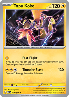 Tapu Koko | Ascended Heroes | TCG Card Database