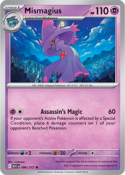Mismagius | Ascended Heroes | TCG Card Database Mismagius | Ascended Heroes | TCG Card Database