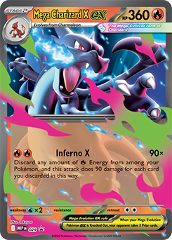 Mega Charizard X ex | Mega Evolution Promo Cards | TCG Card Database