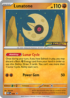 Lunatone | Crown Zenith | TCG Card Database
