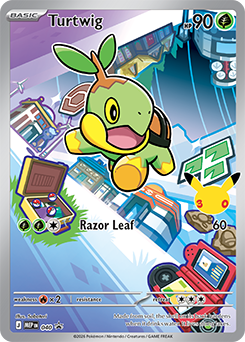shiny turtwig pokemon cards POKMON CARD GAME s12a 206/172 AR