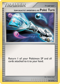 Team Galactic’s Invention G-105 Poké Turn