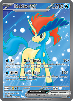 Keldeo ex | White Flare | TCG Card Database