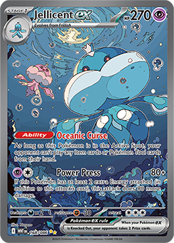 Jellicent ex | White Flare | TCG Card Database