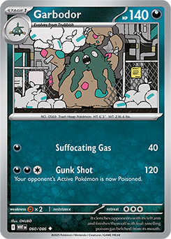 Garbodor | White Flare | TCG Card Database