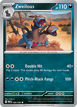 Zweilous | Darkness Ablaze | TCG Card Database