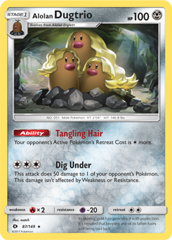 Alolan Dugtrio