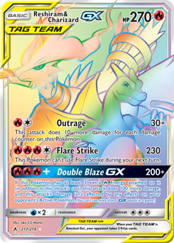 Reshiram & Charizard-GX