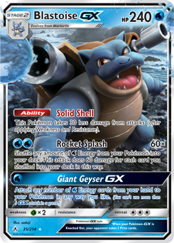 Blastoise-GX