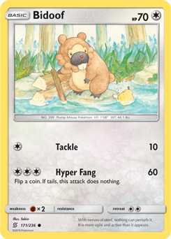 Bidoof | Unified Minds | TCG Card Database