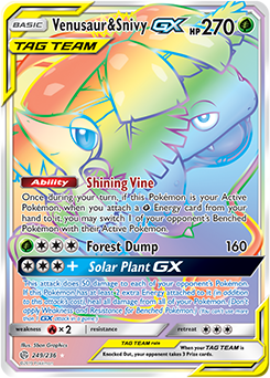 Venusaur & Snivy-GX