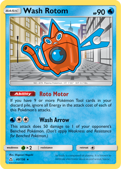 Wash Rotom