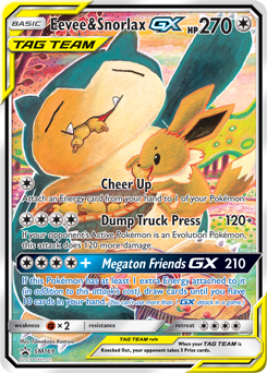 Eevee & Snorlax-GX