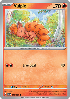 Vulpix | Twilight Masquerade | TCG Card Database