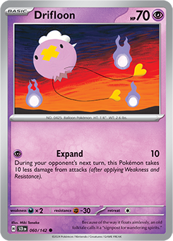 Drifloon | Stellar Crown | TCG Card Database