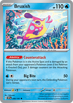 Bruxish | Surging Sparks | TCG Card Database