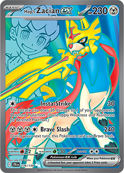 Hop's Zacian ex | Journey Together | TCG Card Database