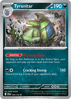 Tyranitar | Journey Together | TCG Card Database
