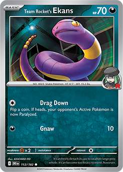Team Rocket’s Ekans