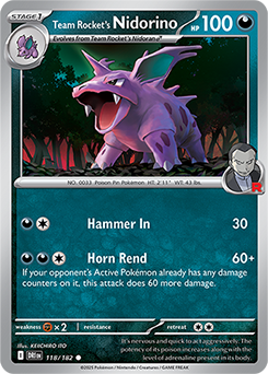 Nidorino | 151 | TCG Card Database
