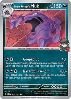 Team Rocket's Muk | Destined Rivals | TCG Card Database