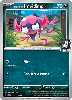 Marnie's Impidimp | Destined Rivals | TCG Card Database