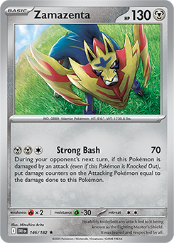 Zamazenta | Destined Rivals | TCG Card Database