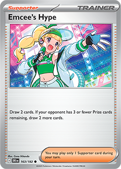 Emcee's Hype | Destined Rivals | TCG Card Database